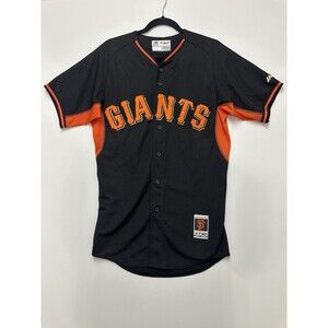MLB Majestic San Francisco Giants Authentic Jersey Mens 40 Cool Base Stitched